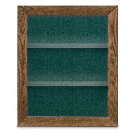 United Visual Products Outdoor Enclosed Combo Board, 42"x32", Gold Frame/Black Porc & Burgundy UVCB4232ODG-BLKPORC-DBURGU
